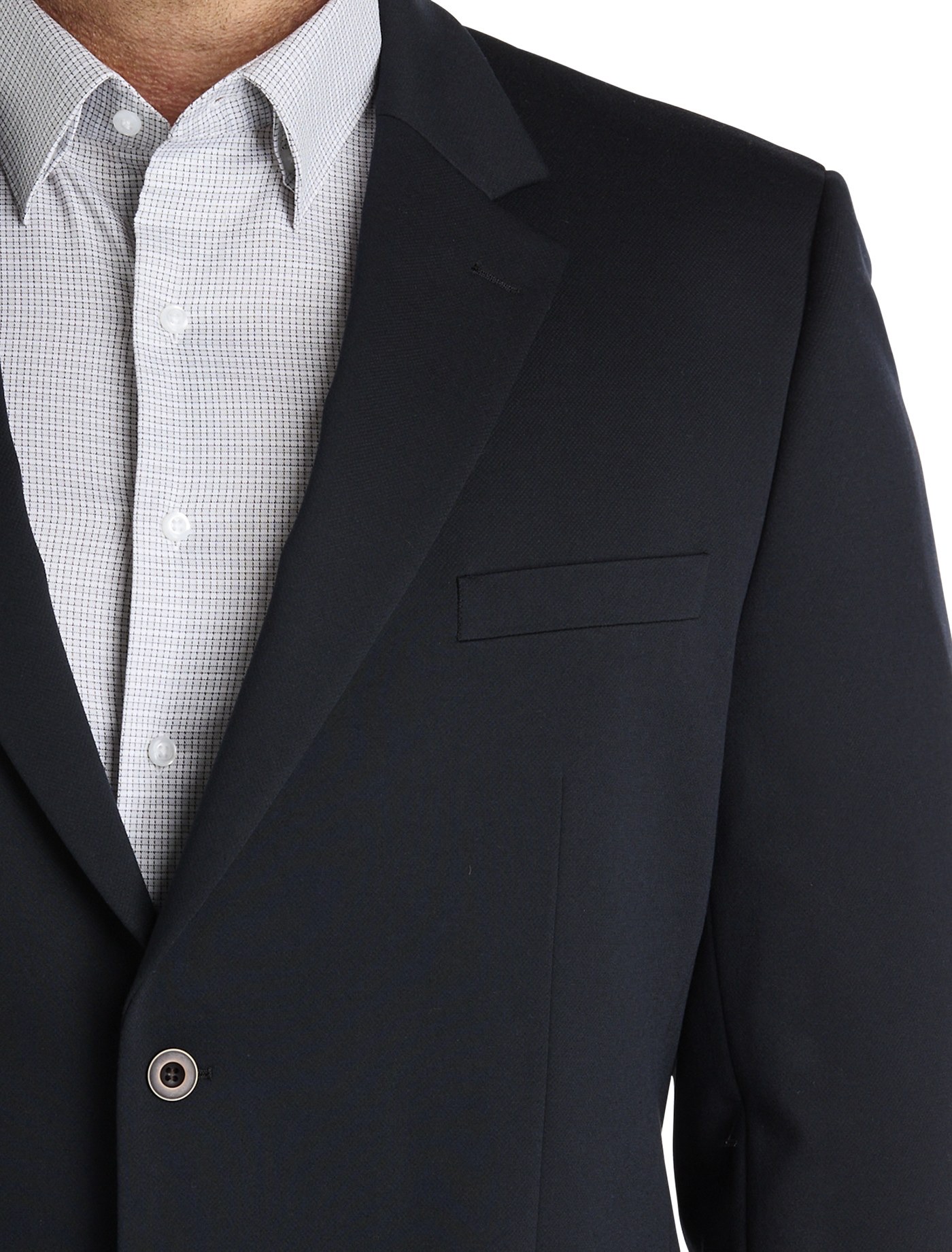 Jack Victor JV Reflex Classic Knit Blazer in black