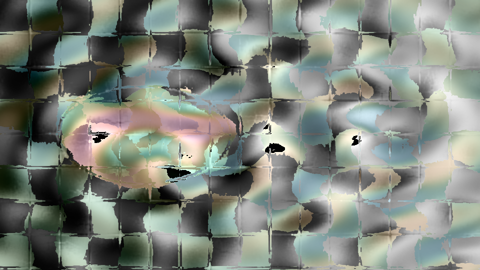 The same synthetic image processed by CONV* Support Toys